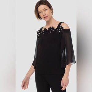Joseph Ribkoff Black Blouse